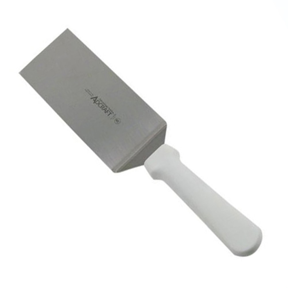 Adcraft Stainless Steel Turner, 3in x 6in, White MPN:CUT-T63WH