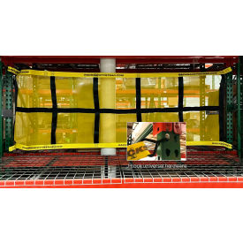 Adrian's Safety Solutions Fixed Pallet Rack Safety Netting For 120