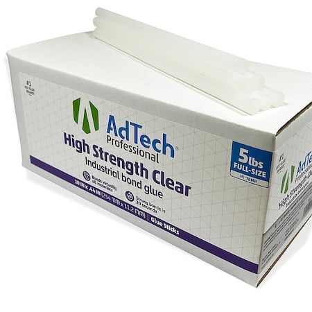 Glue Stick, White, 1/2 in Dia, 10 in L, 85 PK MPN:501-110-5