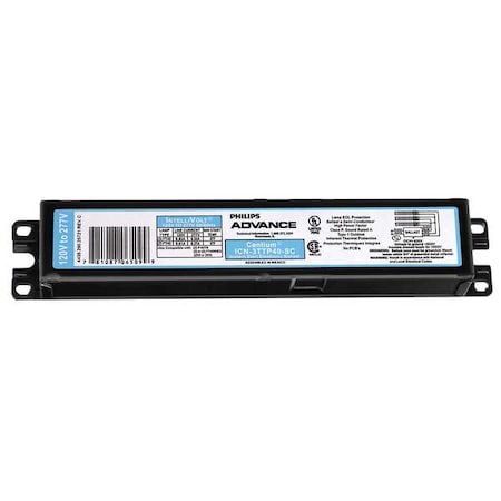 Electronic Ballast, CFL Lamps, 120/277V MPN:ICN-3TTP40-SC
