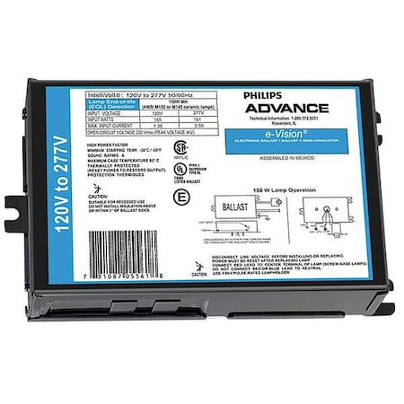PHILIPS ADVANCE 150 W, 1 Lamp HID Ballast MPN:IMH-150-H-LF