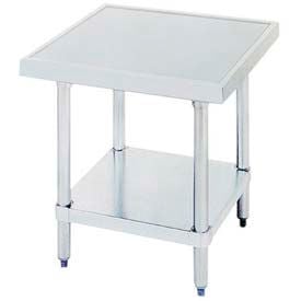 Advance Tabco® Equipment Stand W/ Undershelf Stainless Steel Top 24