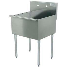 Advance Tabco® 4-41-36 Budget Kitchen Sink 1 Compartment36L x24W Bowl 36L x 41H Overall 4-41-36