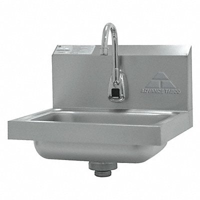 Hands-Free Hand Wash Sink 14x10x5 MPN:7-PS-61