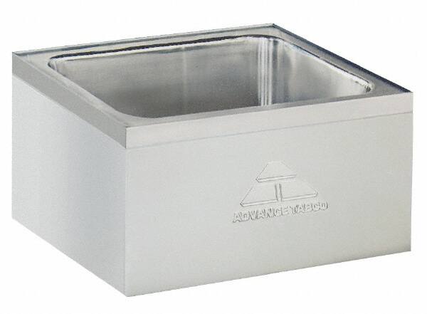 Mop Sink: Floor Mount, Stainless Steel MPN:9-OP-40