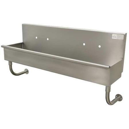 Lavatory Sink, Splash, Stainless Steel MPN:19-18-60