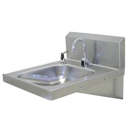 Hand Sink, With Faucet, 20 In. L, 24 In. W MPN:7-PS-26