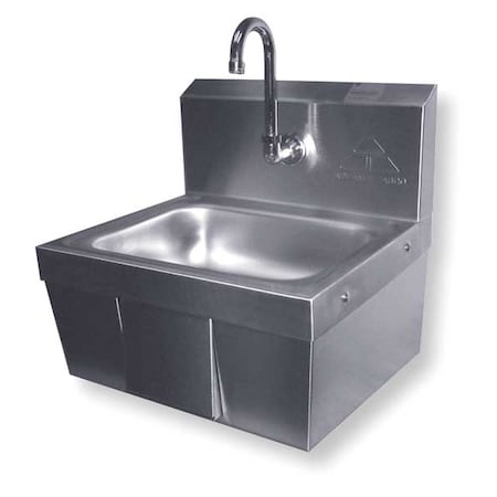 Hand Sink, Wall, 17-1/4 In. L, 15-1/4 In. W MPN:7-PS-44