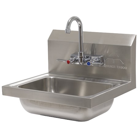 Hand Sink, Wall, 17-1/4 In. L, 15-1/4 In. W MPN:7-PS-60