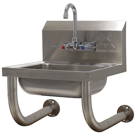 Hand Sink, Wall, 15-1/4 In. L, 17-1/4 In. W MPN:7-PS-64