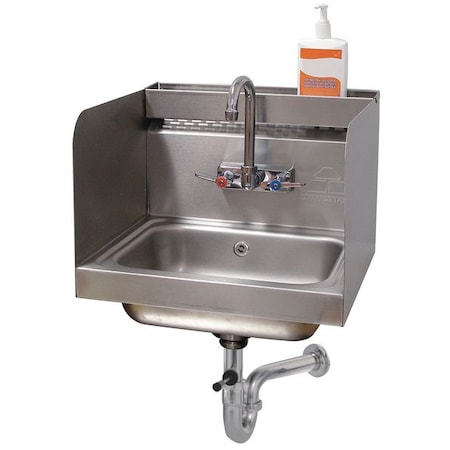 Hand Sink, Wall, 17-1/4 In. L, 15-1/4 In. W MPN:7-PS-76