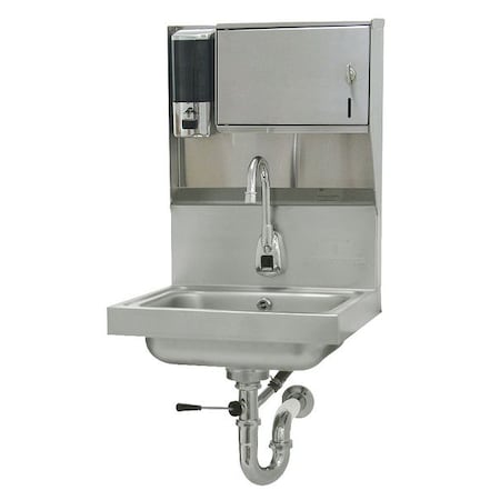 Hand Sink, Wall, 17-1/4 In. L, 15-1/4 In. W MPN:7-PS-81