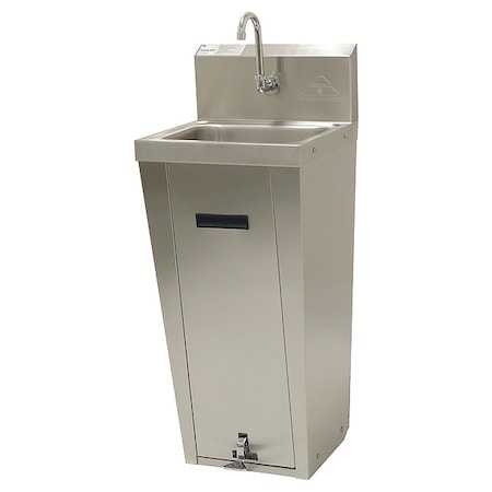 Hand Sink, Flor, 15-1/4 In. L, 17-1/4 In. W MPN:7-PS-90