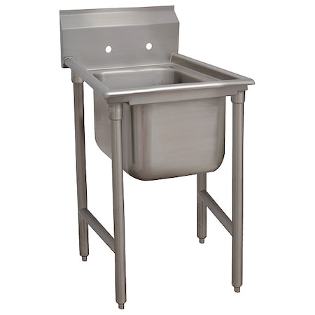 Scullery Sink, Without Faucet, 25 In. L MPN:9-1-24