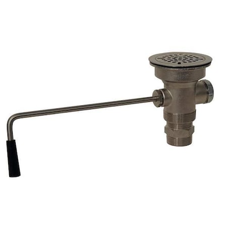 Drain Assembly, Silver, 4 3/8 in Dia MPN:K-5