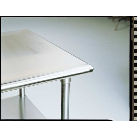 Flat Top With Under shelf, Stainless Steel, 30
