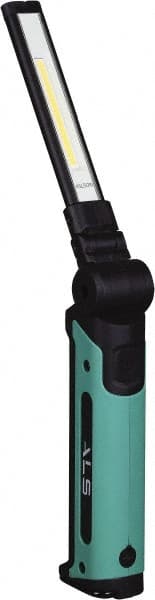3 Volt, Black & Turquoise Articulating Work Light MPN:ASL501R