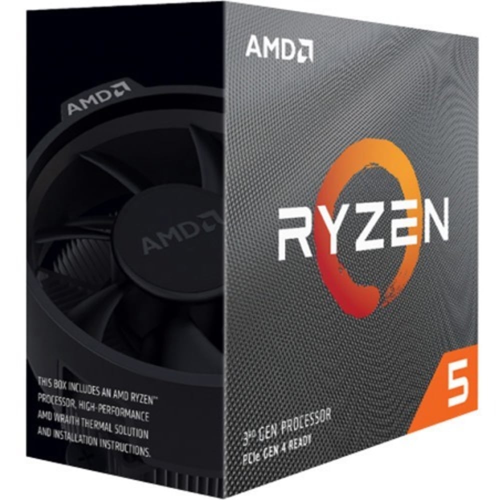 AMD Ryzen 5 3600X - 3.8 GHz - 6-core - 12 threads - 32 MB cache - Socket AM4 - Box MPN:100-100000022BOX