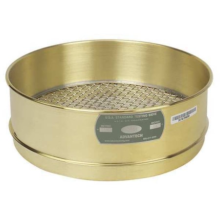 Sieve, No 16, B/S, 12 In, Full Ht MPN:16BS12F