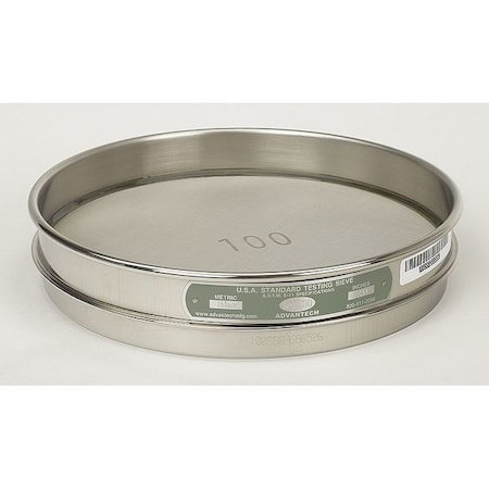 Sieve, No 170, S/S, 8 In, Half Ht MPN:170SS8H