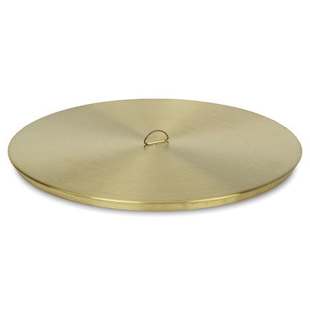 Sieve Cover, Brass, 12 In Dia, 0.375 In D MPN:CB12W/R