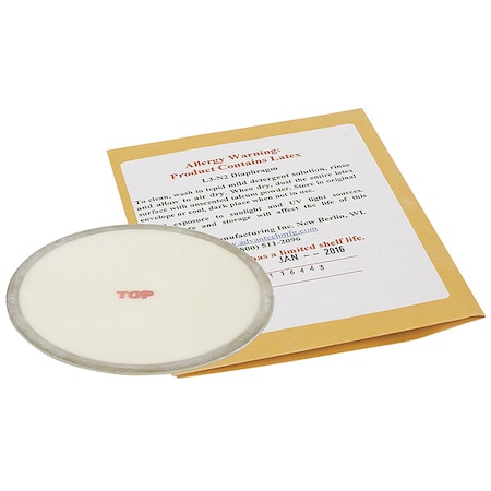Diaphragm, 3 in. dia., 1/8 in. D MPN:L3-N2