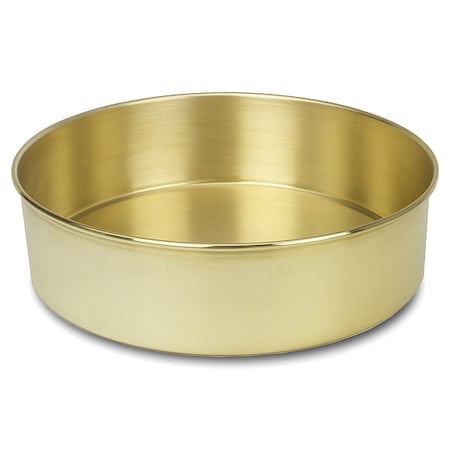 Pan, Brass, 12 In Dia, 3 1/2 In D MPN:PB12F