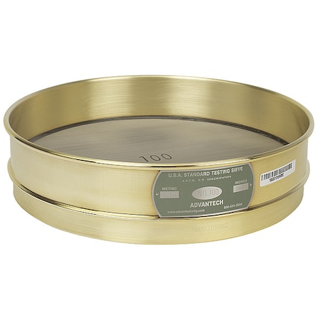 Sieve, No 120, B/S, 12 In, Inter Ht MPN:120BS12I