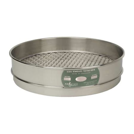 Wire Cloth Laboratory Test Sieve, Medium MPN:5SS12I