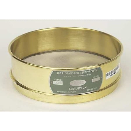 Sieve, No 80, B/S, 8 In, Full Ht MPN:80BS8F