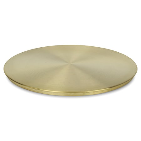 Testing Pan Cover, Brass, 12 In MPN:CB12