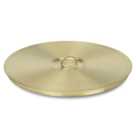 Test Pan Cover, Brass, 8 In, Lifting Ring MPN:CB8W/R