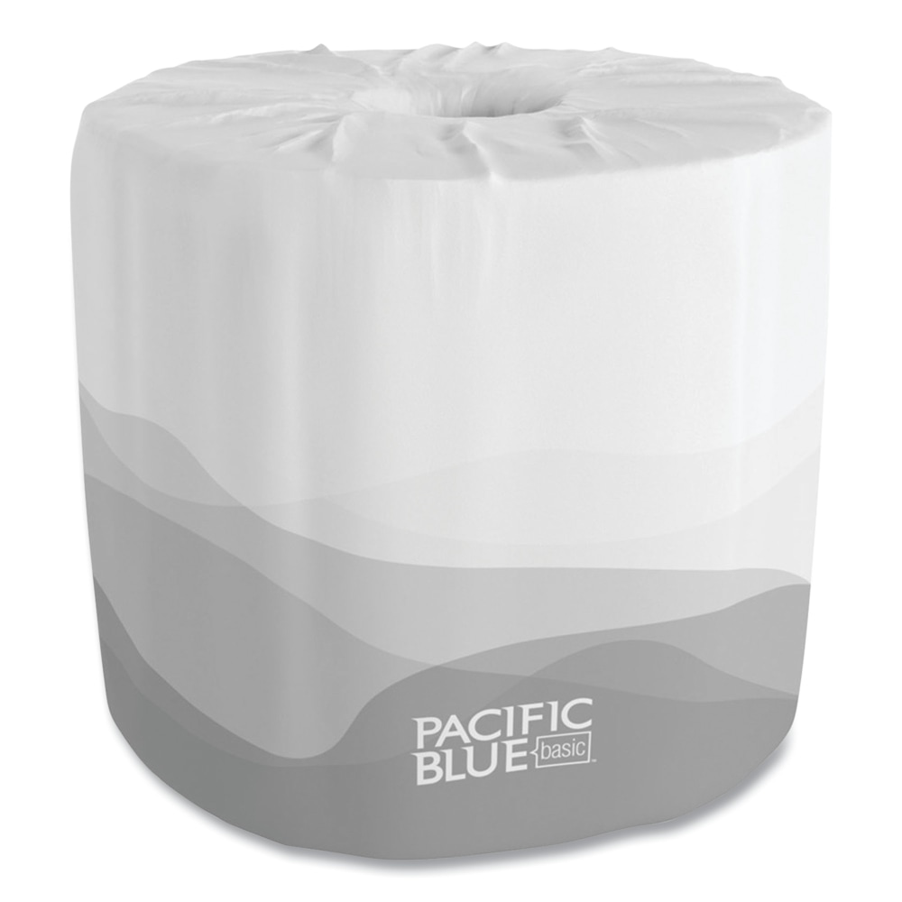 Georgia-Pacific Envision Economical 1-Ply Toilet Paper, 100% Recycled, 1210 Sheets Per Roll, Pack Of 80 Rolls MPN:1458001