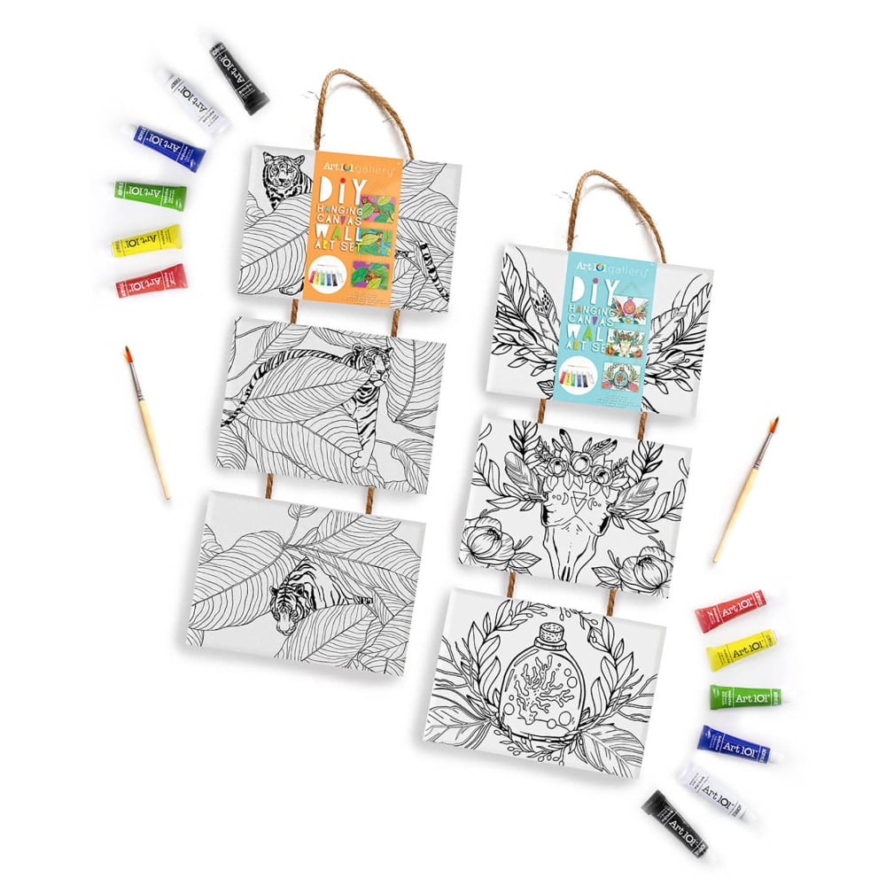 Art 101 DIY Hanging Canvas Art Set, Pack Of 2 Canvases MPN:AOO23301MB