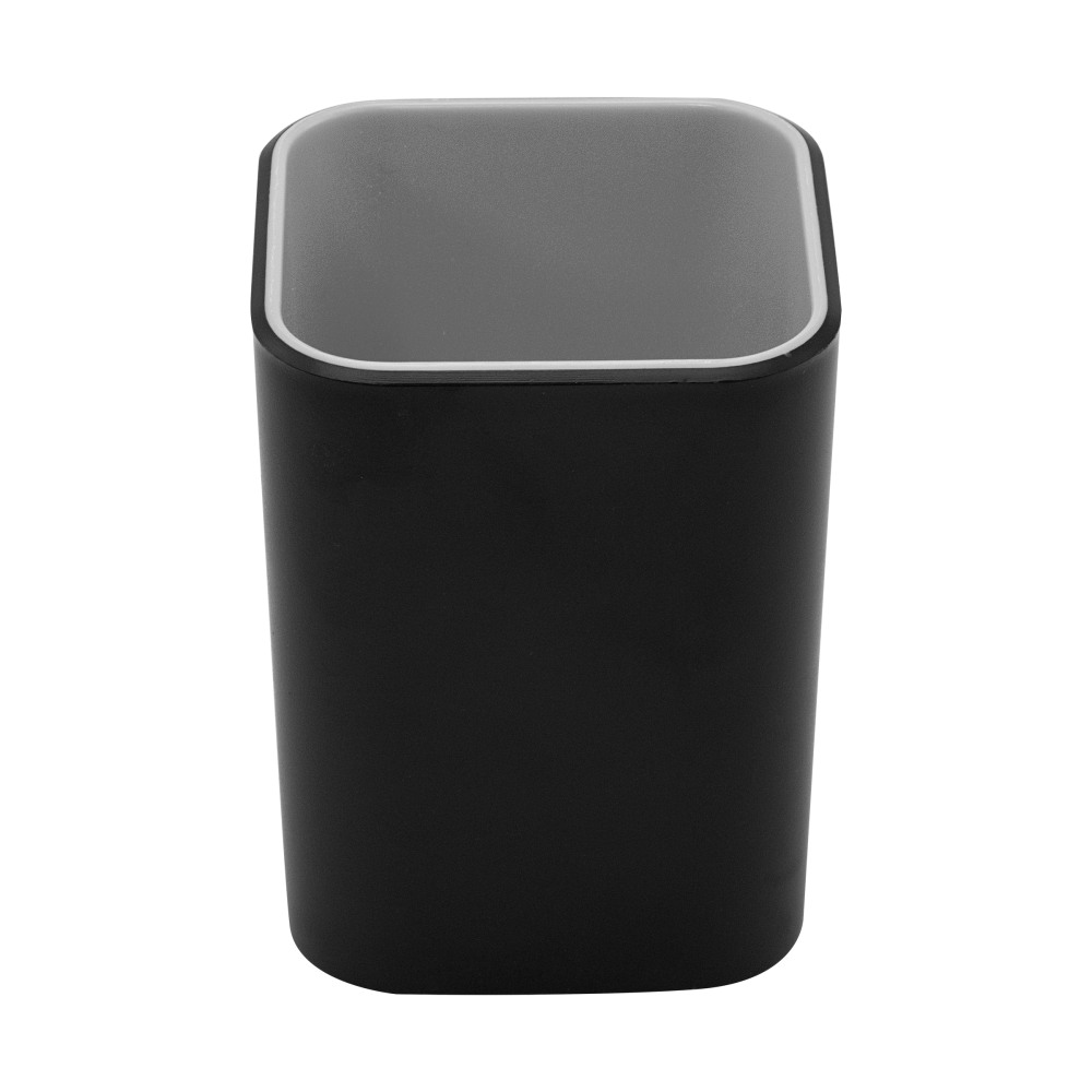 Advantus Fusion Pencil Cup, Black/Gray MPN:37680
