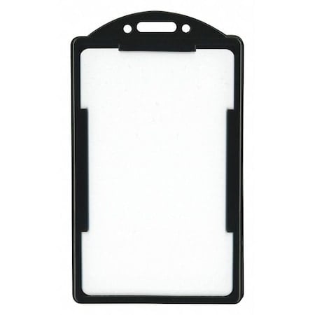 ID Card Holder, Vertical, Blk, PK25 MPN:75657