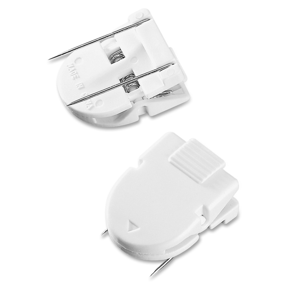 Advantus Panel Wall Clips, Box Of 50, White MPN:75342