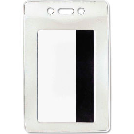 Advantus® Security ID Badge Holder Vertical 4-1/4