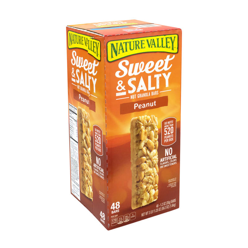 Nature Valley Sweet & Salty Nut Granola Bars Peanut, 1.2 oz, 48 Count MPN:21213