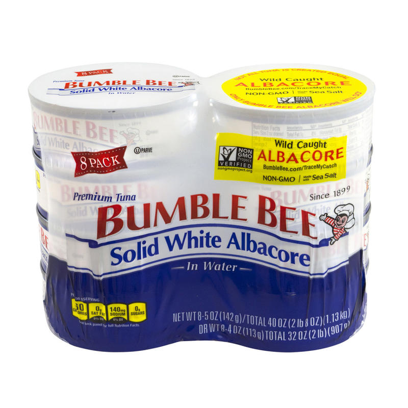 Bumble Bee Solid White Albacore Tuna, 5 Oz, Pack Of 8 Cans MPN:107490