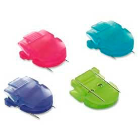 Advantus® Panel Wall Clips 40 Sheet Capacity Bright Colors 20/Pack 75307