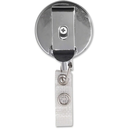 Lanyards, Hvy Dty, Bk/Slv, PK12 MPN:75406