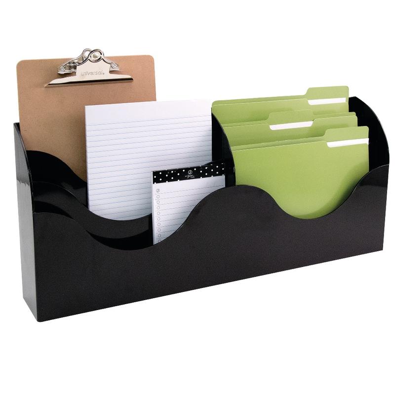 Innovative Storage Designs 6-Pocket File Organizer, Black MPN:65244