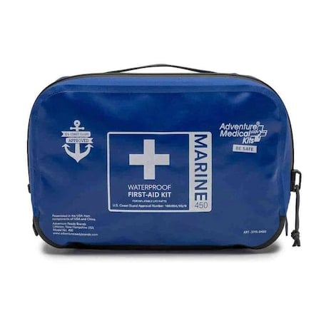 First Aid Kit and Housing, Nylon Bag, 141 Components, 6 People Served MPN:0115-0450