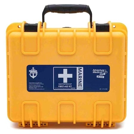 First Aid Kit and Housing, Plastic Box, 243 Components, 8 People Served MPN:0115-1500
