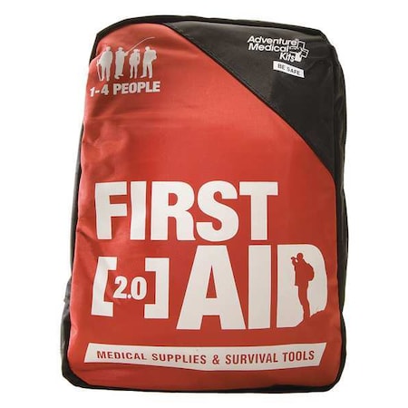 First Aid Kit and Housing, Nylon 117 Components, 4 People Served MPN:0120-0220