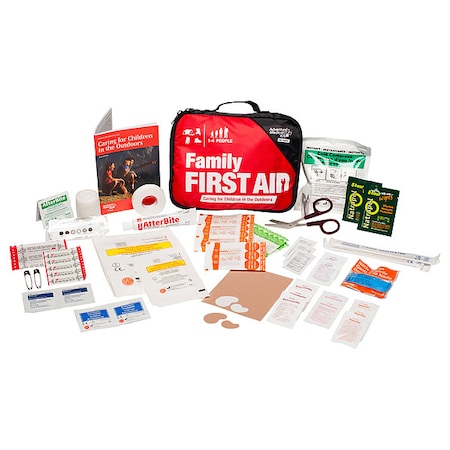 First Aid Kit and Housing, Nylon 93 Components, 4 People Served MPN:0120-0230