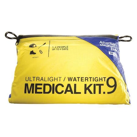 First Aid Kit and Housing, Nylon 55 Components, 4 People Served MPN:0125-0390