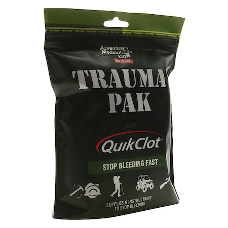 Trauma Pak First Aid Kit, Plastic Bag, 16 Components, 1 People Served MPN:2064-0292