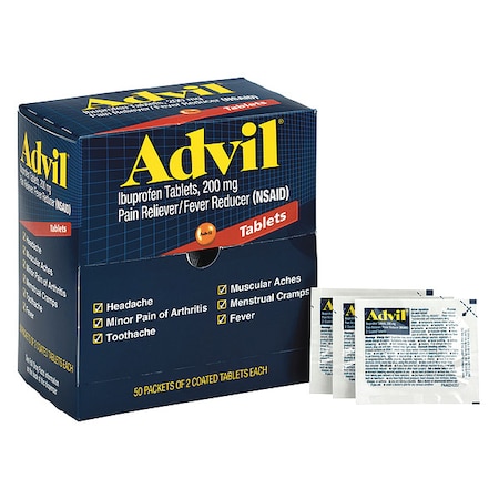 Advil Pain Relief, Tablet, 200mg MPN:15000